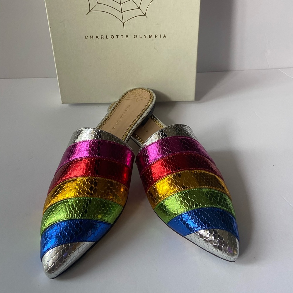 Never worn stylish slides.